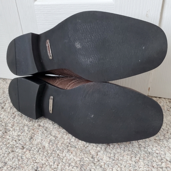 Florsheim Mens Oxford Dress Shoes Brown Gray Almond Toe main image 12